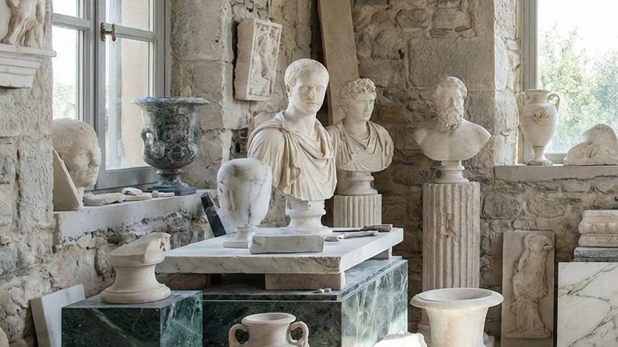 Original marble sculptures and natural stone art works | Art & Design | Marque Natural Stones