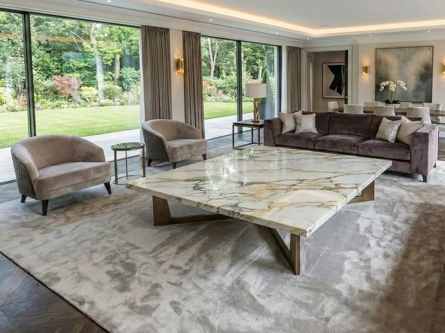 Mesas y mesas auxiliares en mármol | Galería de productos de diseño | Marque Natural Stones