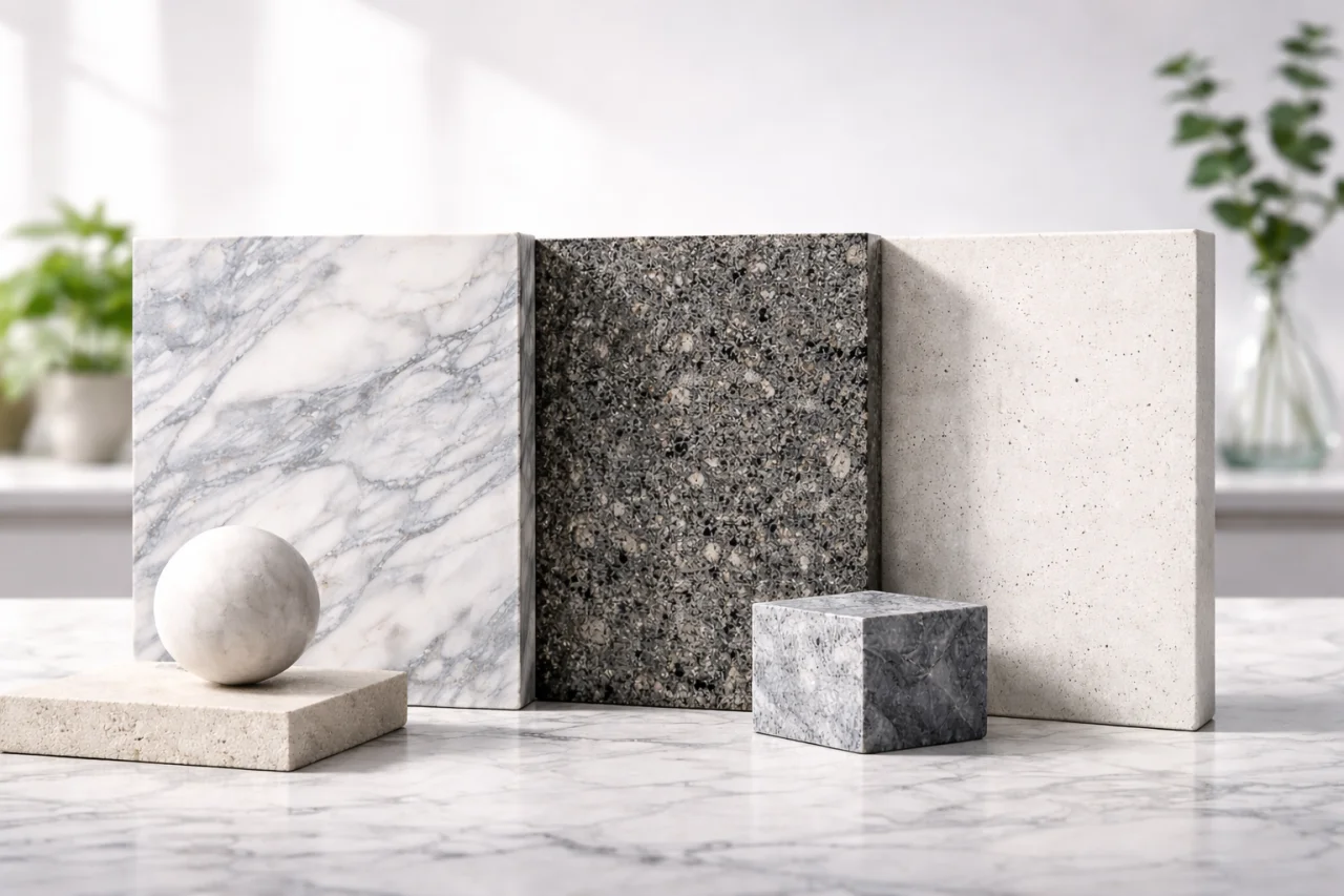 Marble, Granite, and Quartz: How to Choose