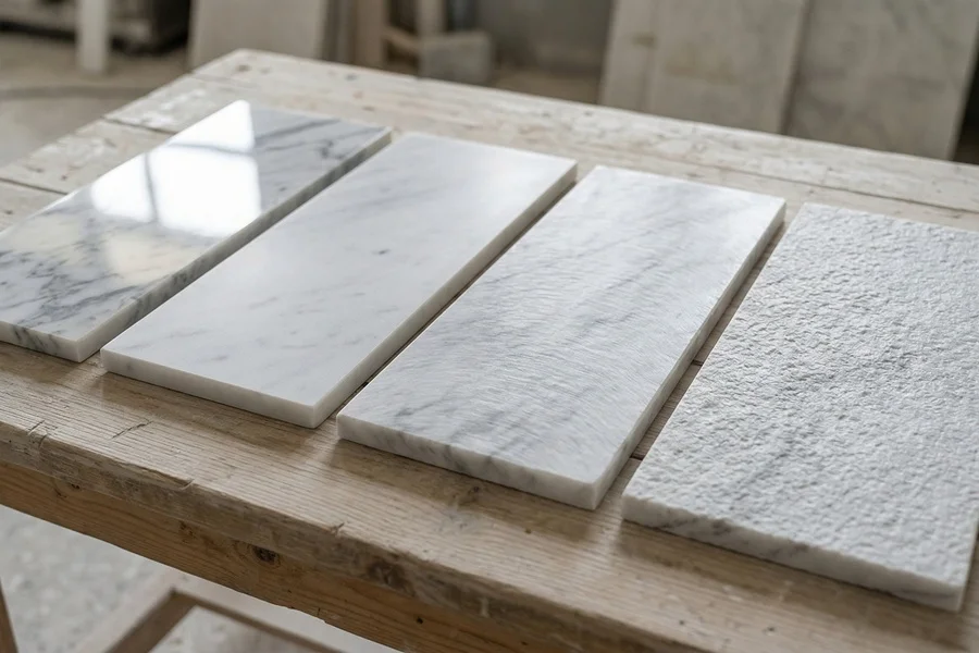 Marble Surface Selection: Polished, Honed and Other Finish Types