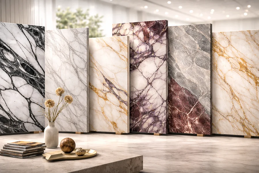 Come il Colore del Marmo Influenza il Design degli Interni