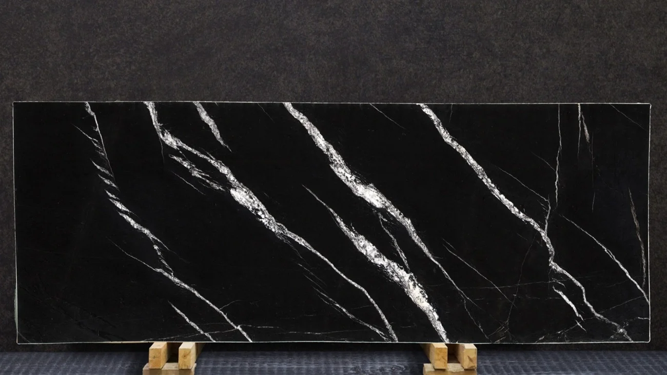 thumbnail of Alexander Black Marble slab Bundle No. BND-76034 - 20 mm, Finish: Polished, 2.89 m² - Ready to ship, from Eskişehir, Turkey by Marque Natural Stones
