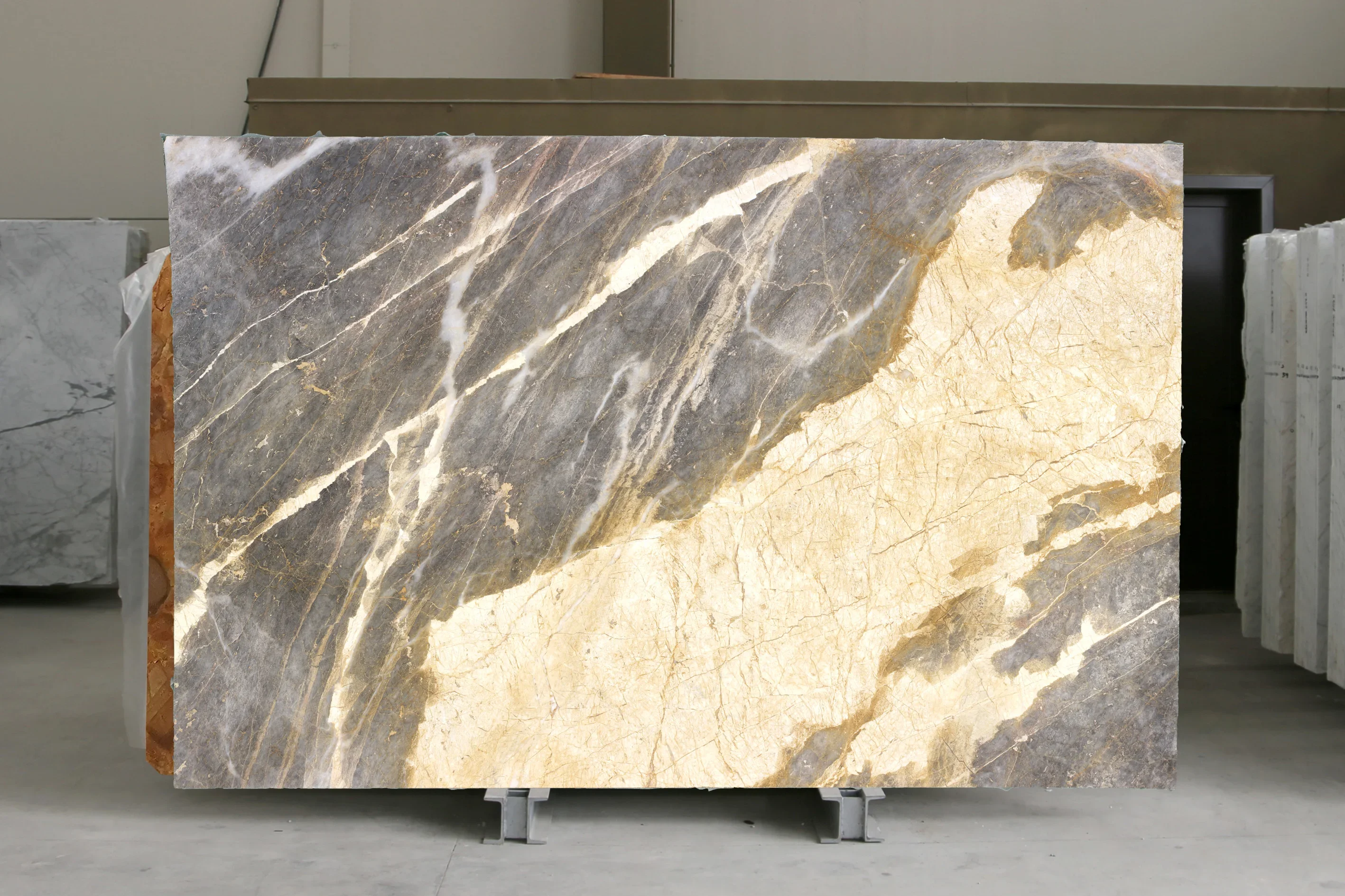 Thumbnail Of Azure Crown Marble Slab Bundle No. TLD-102 - 20 mm, Finish: Polished, 6.20 m² - Sold From Eskişehir, Turkey By Marque Natural Stones