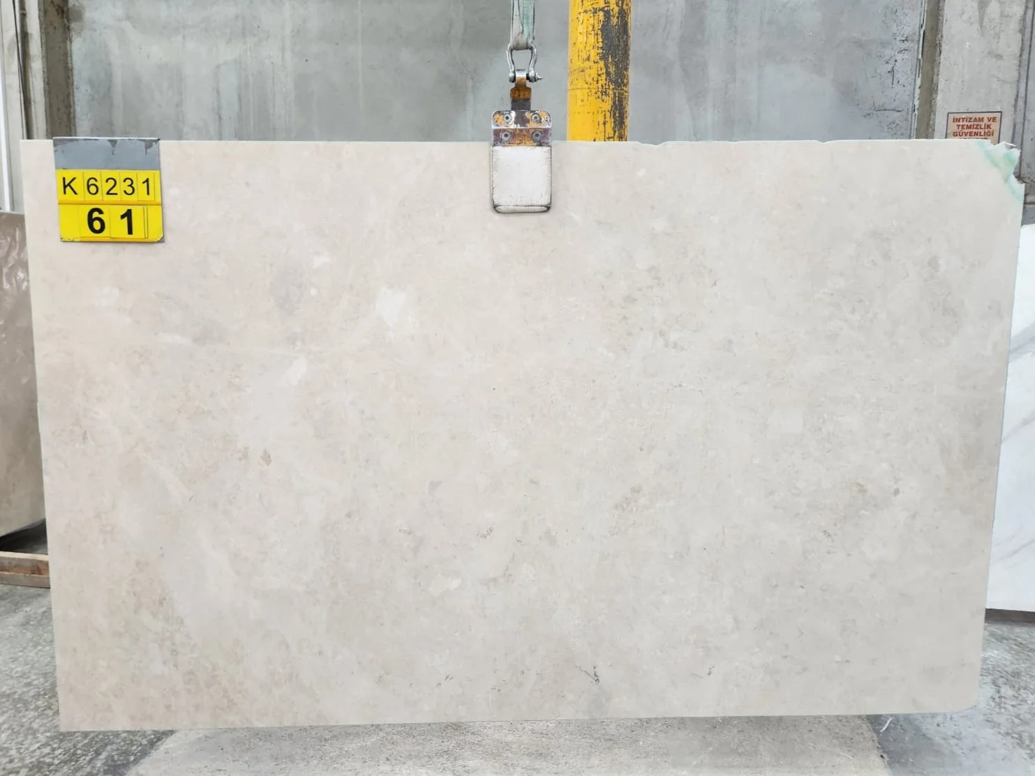 thumbnail of Burdur Beige Marble slab Bundle No. K6231 - 20 mm, Finish: Honed, 6.00 m² - Ready to ship, from Eskişehir, Turkey by Marque Natural Stones