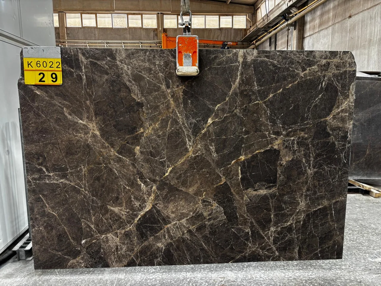 Thumbnail Of Dark Emperador Marble Slab Bundle No. K-6022 - 20 mm, Finish: Honed, 5.09 m² - Sold From Eskişehir, Turkey By Marque Natural Stones