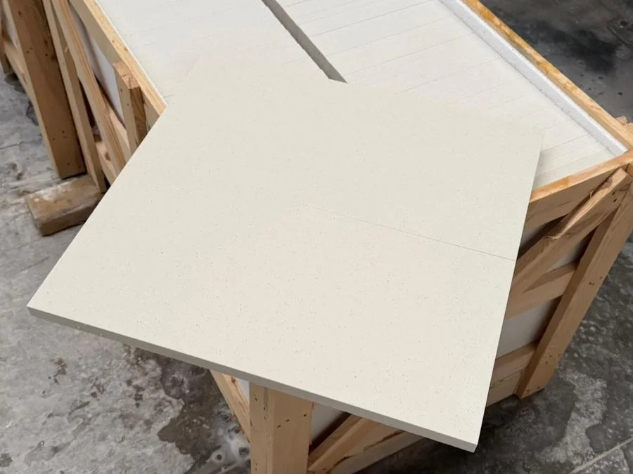 additional view of Limra Limestone tile MRQ-LMR-2601 - 400×800 mm, 20 mm, Finish: Honed - Ready to ship, from Eskişehir, Turkey by Marque Natural Stones