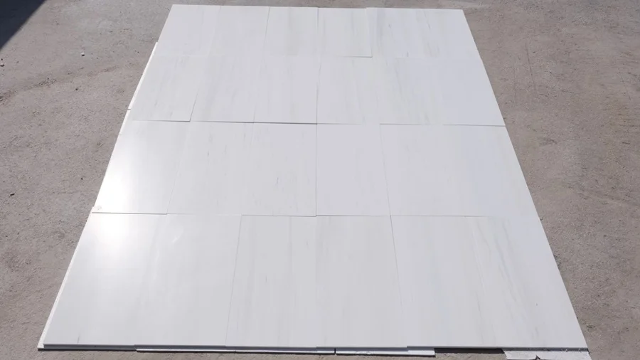 thumbnail of Dolomite White tile WDL-2604 - 12×24 inch, 1/2 inch, Finish: Honed - Ready to ship, from Eskişehir, Turkey by Marque Natural Stones