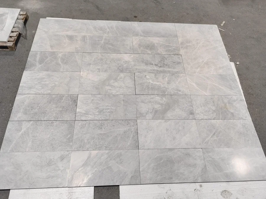vista aggiuntiva di Holanta Dolomite piastrella MRQ-HLT-2603 - 18×36 pollici, 3/8 pollici, Finitura: Levigato - Pronto per la spedizione, da Eskişehir, Turchia di Marque Natural Stones