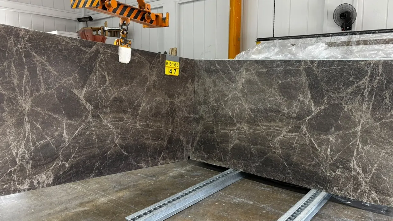 Dark Emperador Marble Slabs Back in Our Stock - 2