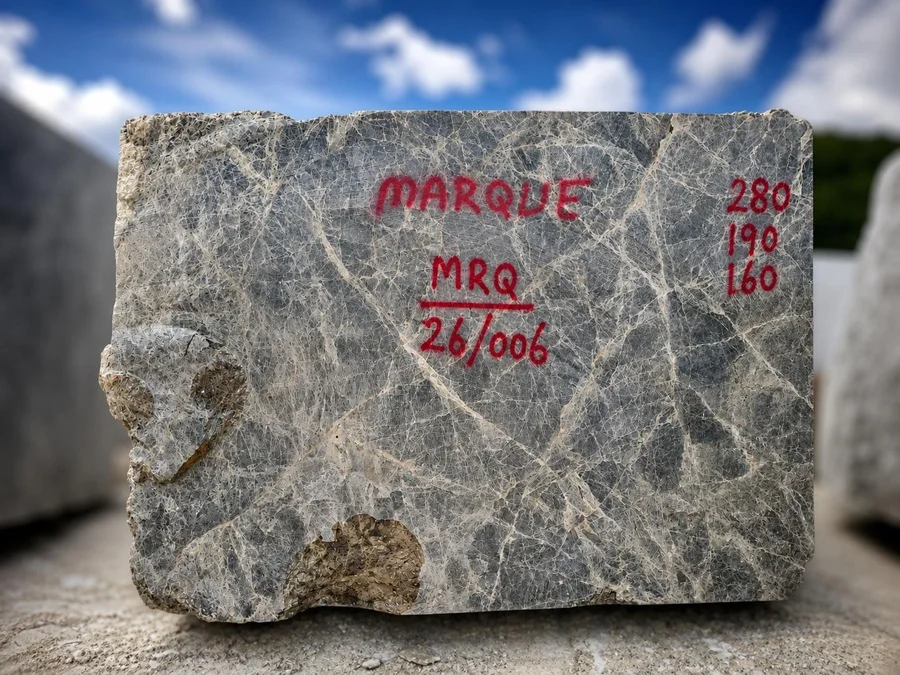 Dark Emperador Marble slab production process overview | Marque Natural Stones