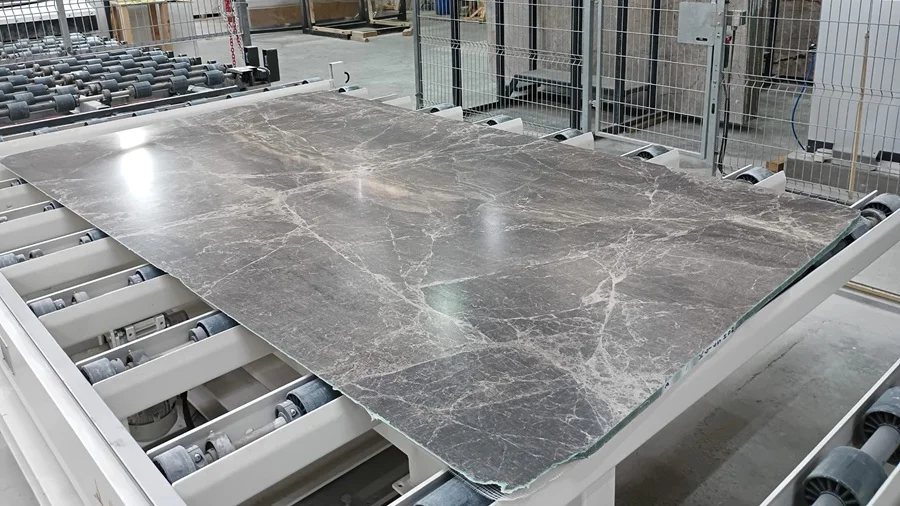 Dark Emperador - 2 - From Block to Slab - 3